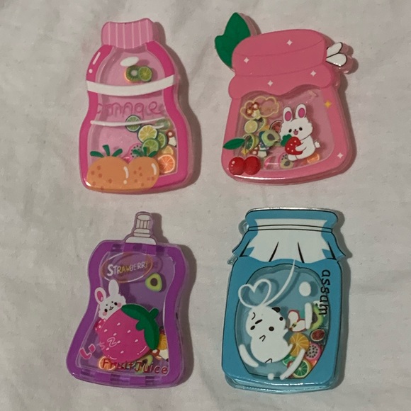 Magnet Shaker Juice Bottles and Jelly Jars Set of 4 - Picture 10 of 14